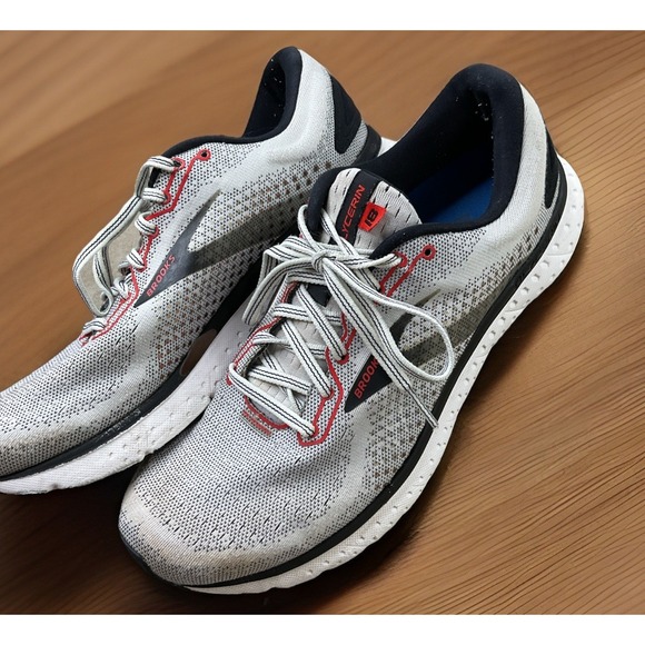 Brooks Other - Brooks Glycerin 18 Running Shoe Gray Black Sz 10 Comfort Walking
